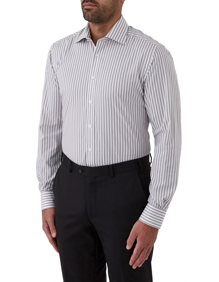 Carlton Modern Fit Shirt In Grey image 3