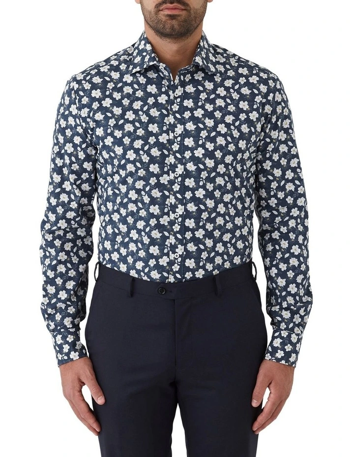 Carlton Modern Fit Shirt in Blue image 1