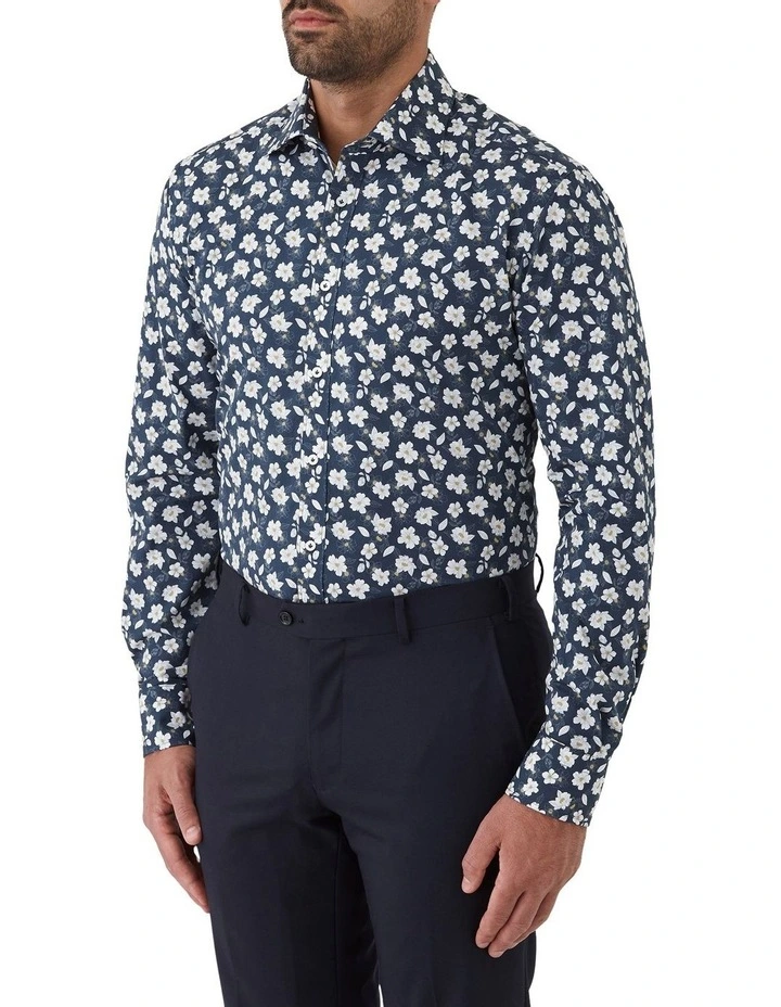 Carlton Modern Fit Shirt in Blue image 3