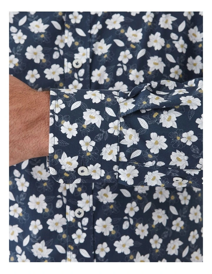 Carlton Modern Fit Shirt in Blue image 4