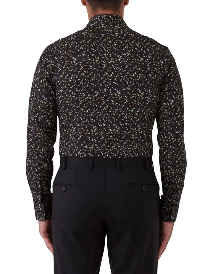 Carlton Modern Fit Shirt in Black image 2