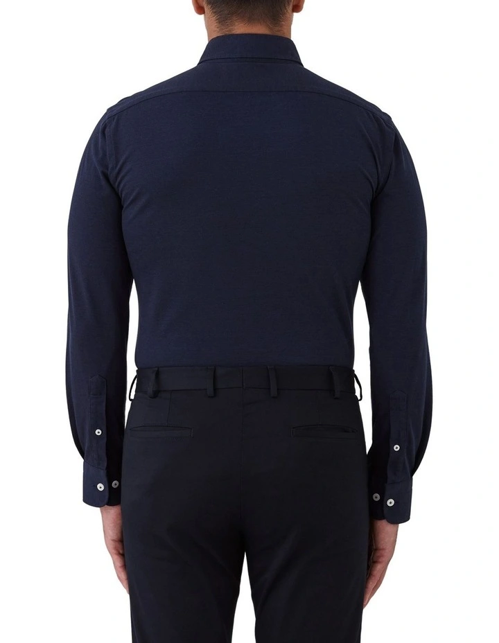 Merricks Modern Fit Shirt in Navy image 2