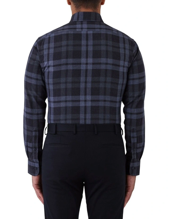 Merricks Modern Fit Shirt in Navy image 2