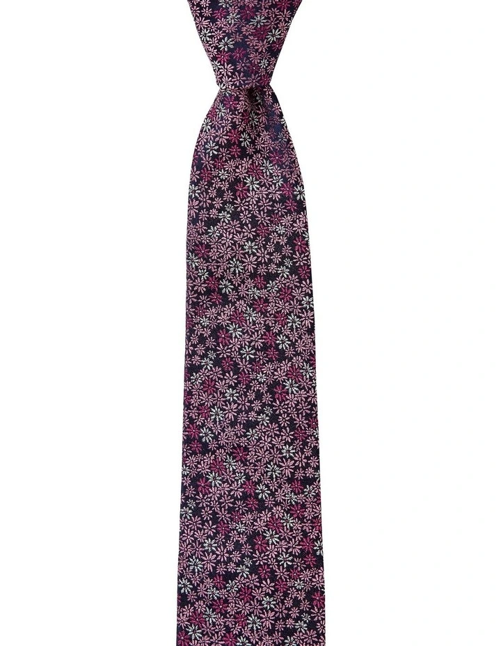 Marguerite Silk Tie in Pink image 1