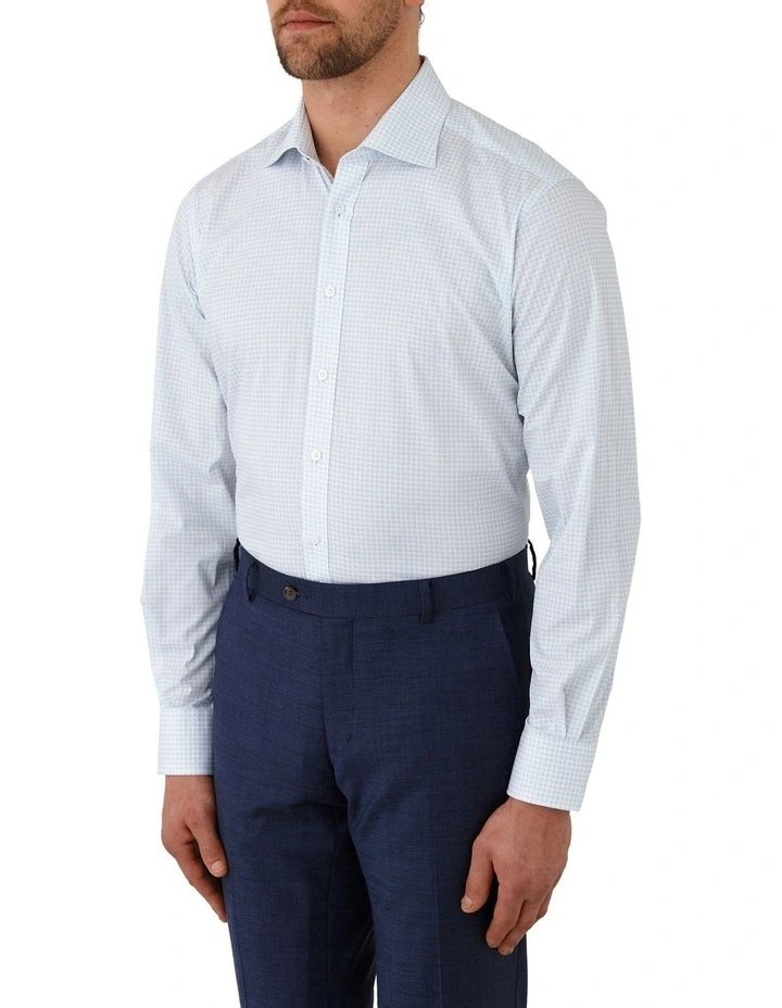 Carlton Modern Fit Shirt in Blue image 4