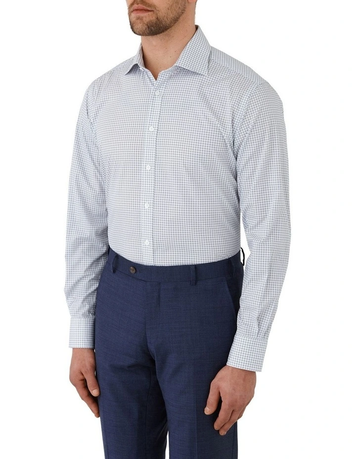 Carlton Modern Fit Shirt in Denim image 4