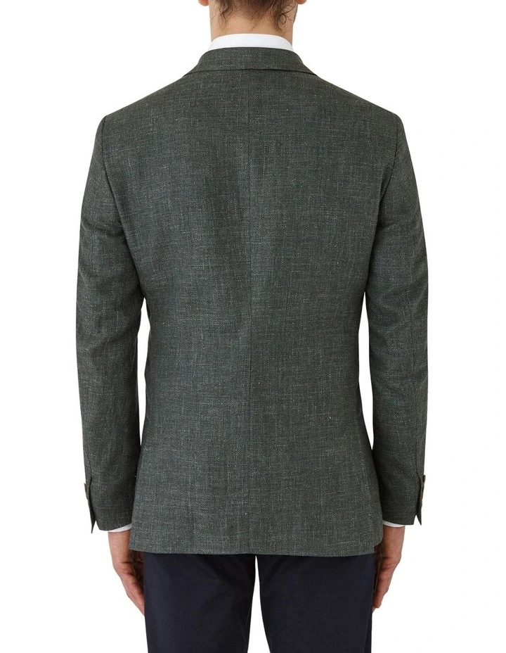 Beaumaris Modern Fit Sports Jacket in Green image 3