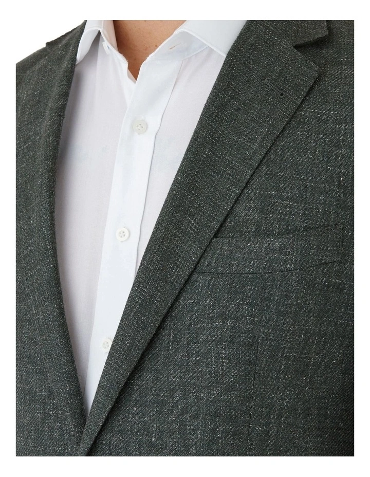 Beaumaris Modern Fit Sports Jacket in Green image 4