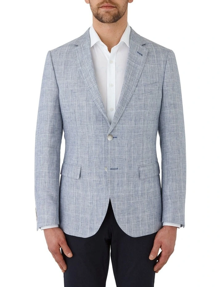 Hawthorn Modern Fit Sports Jacket in Light Blue image 1