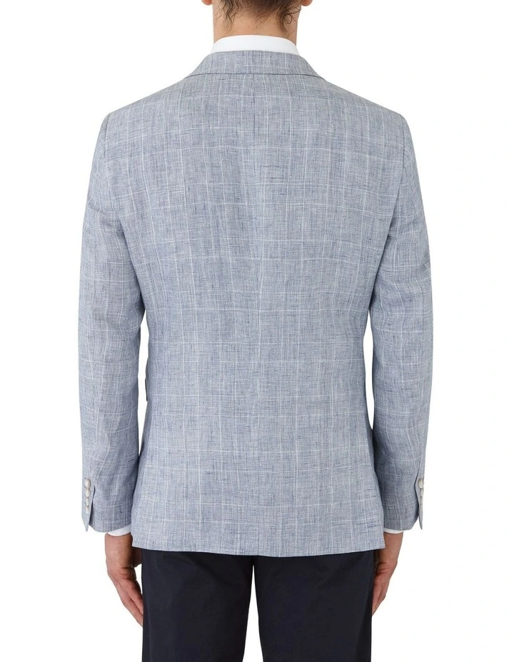 Hawthorn Modern Fit Sports Jacket in Light Blue image 2