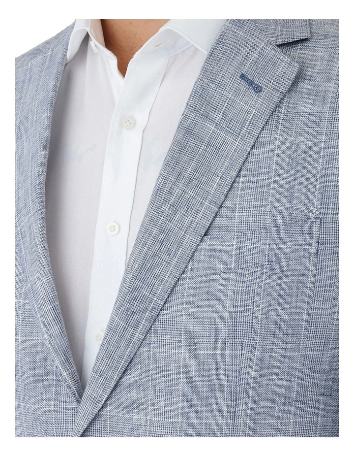 Hawthorn Modern Fit Sports Jacket in Light Blue image 4
