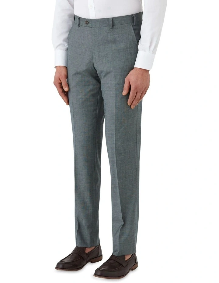 Interceptor Modern Fit Trouser in Green image 3