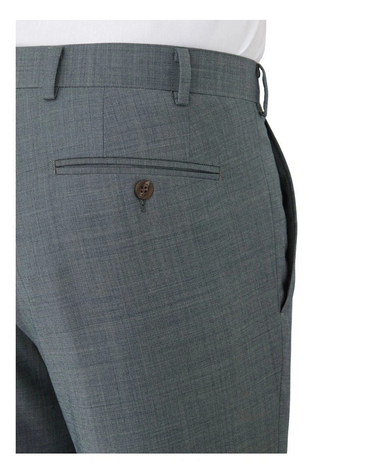 Interceptor Modern Fit Trouser in Green image 4