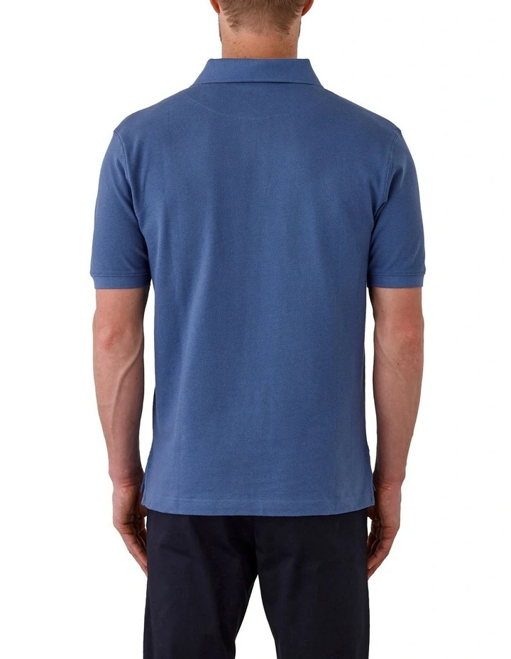 Albany Polo Shirt in Blue image 2