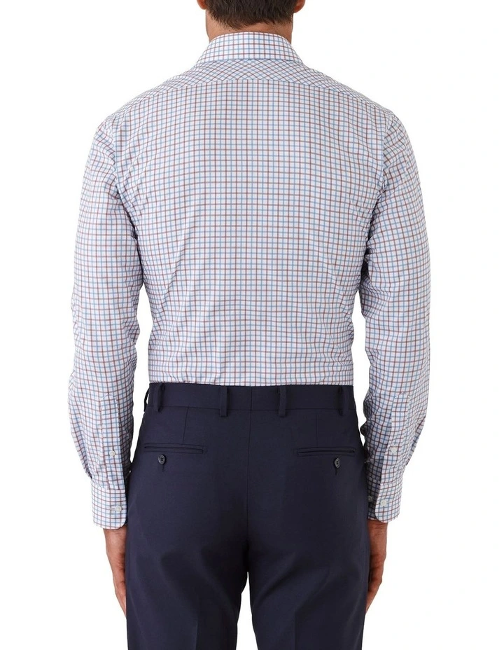 Carlton Modern Fit Shirt in Wine image 2