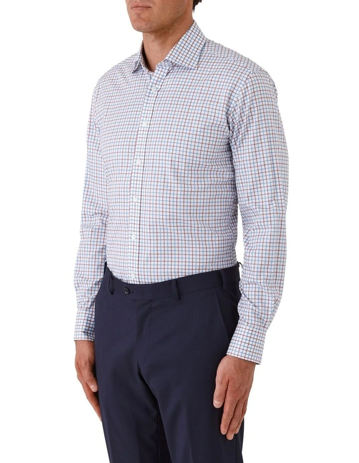 Carlton Modern Fit Shirt in Wine image 3