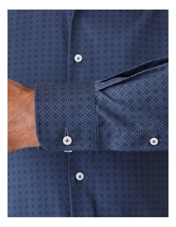 Parkdale Modern Fit Shirt in Denim image 4