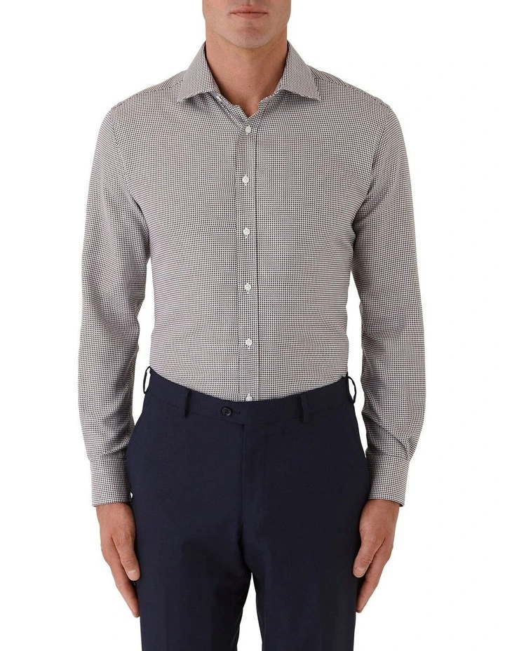 Carlton Modern Fit Shirt in Black image 1