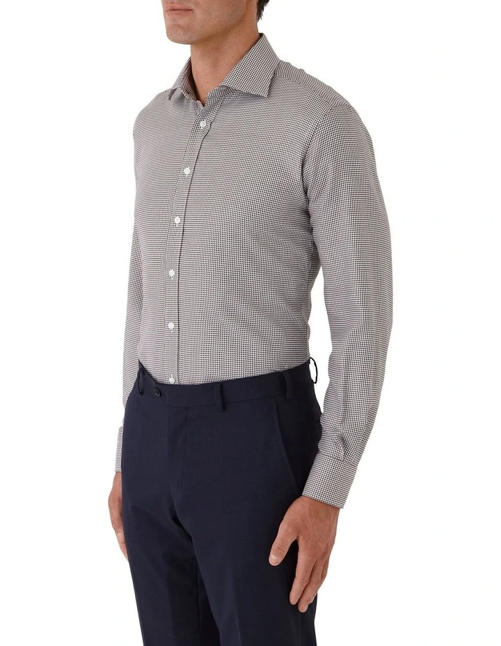 Carlton Modern Fit Shirt in Black image 3