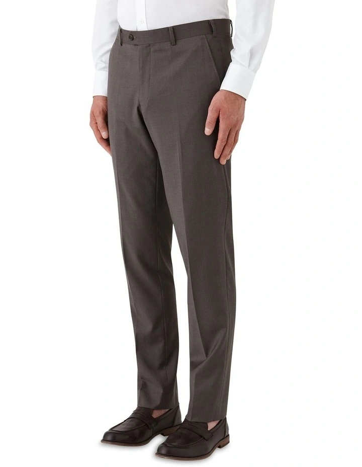 interceptor Modern Fit Trouser in Taupe image 3
