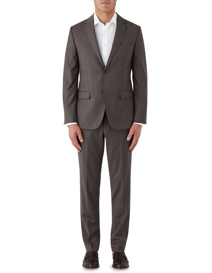 interceptor Modern Fit Trouser in Taupe image 5