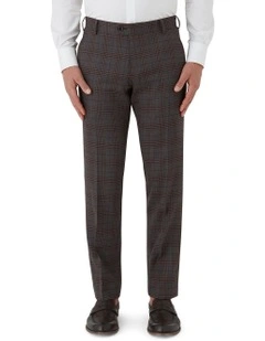 Kingsbury Slim Fit Trouser in Mahogany