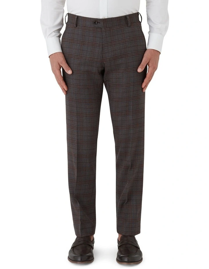 Kingsbury Slim Fit Trouser in Mahogany image 1