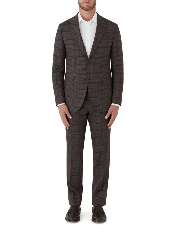 Kingsbury Slim Fit Trouser in Mahogany image 5