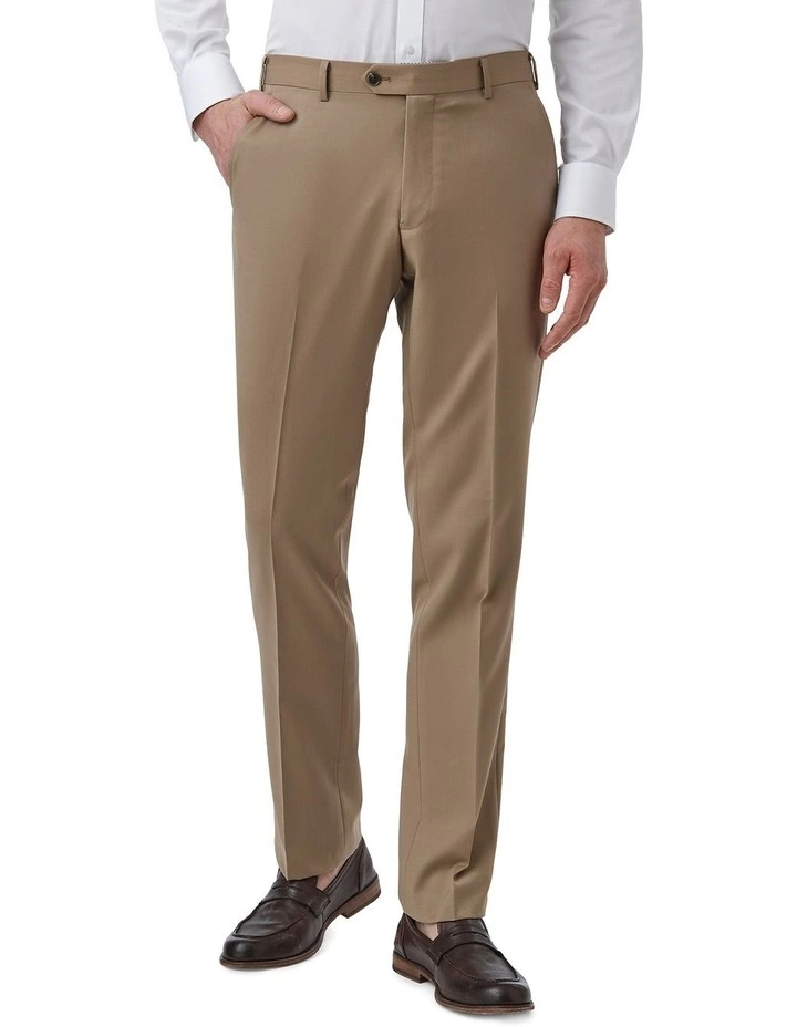 Modern Fit Jett Trouser in Camel image 1