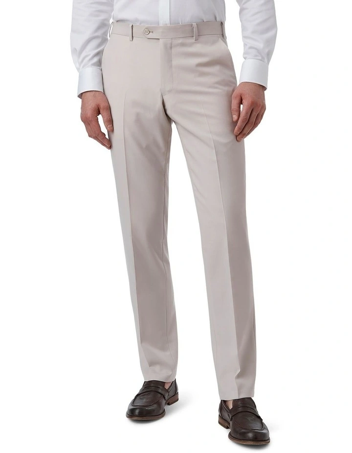 Jett Modern Fit Trouser in Stone image 1