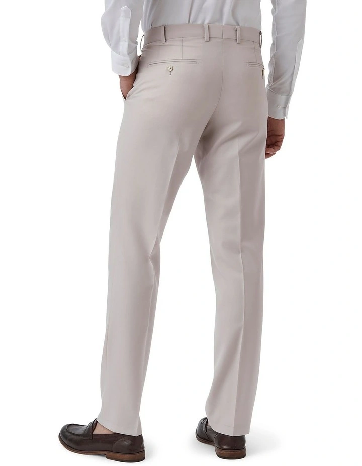 Jett Modern Fit Trouser in Stone image 2