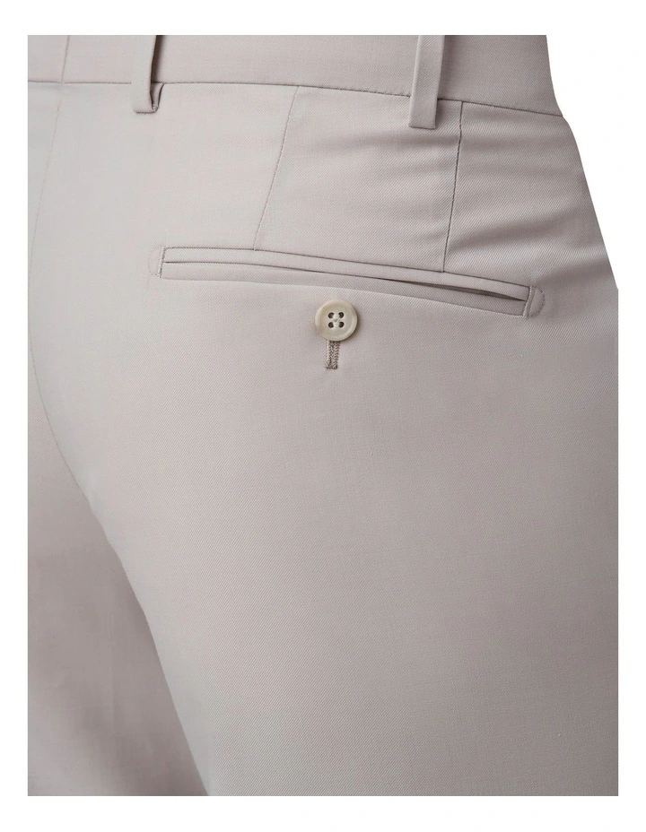 Jett Modern Fit Trouser in Stone image 4