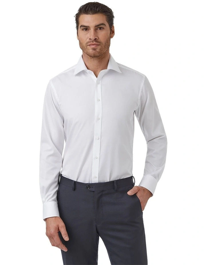 Preston Modern Fit Shirt in White image 1