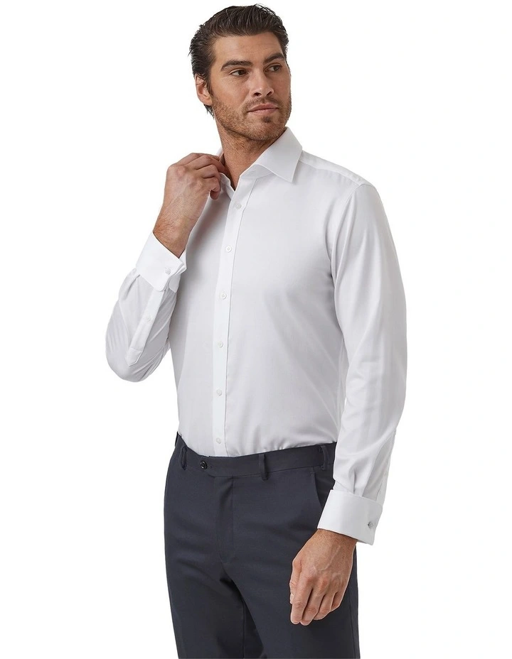 Elwood Modern Fit Shirt In White image 1