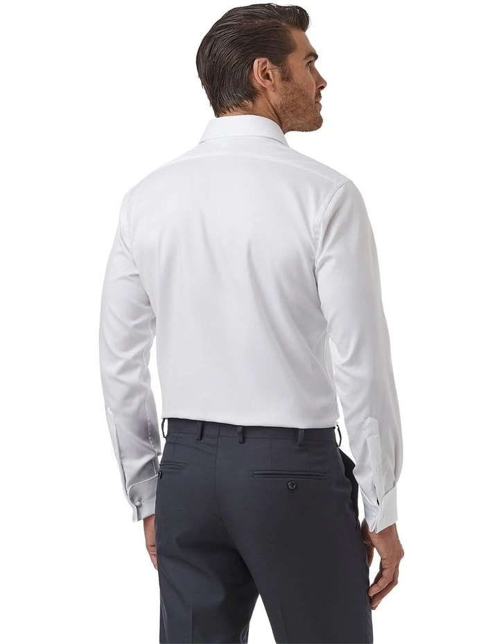 Elwood Modern Fit Shirt In White image 3