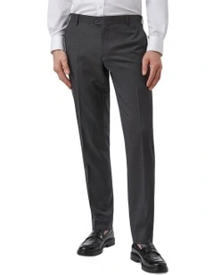 Modern Fit Interceptor Charcoal Suit Trouser F2800