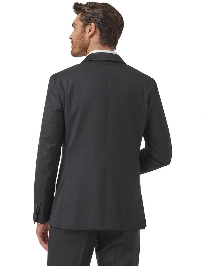 Modern Fit Stirling Jacket FMG100 in Black image 3