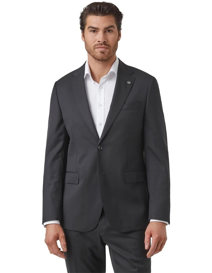 Morse Modern Fit Jacket In Black image 1