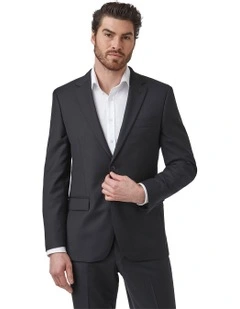 Modern Fit Hardwick Black Jacket F262