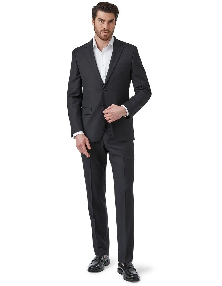 Modern Fit Hardwick Jacket F262 in Black image 2