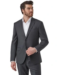 Modern Fit Hardwick Charcoal Jacket F2042