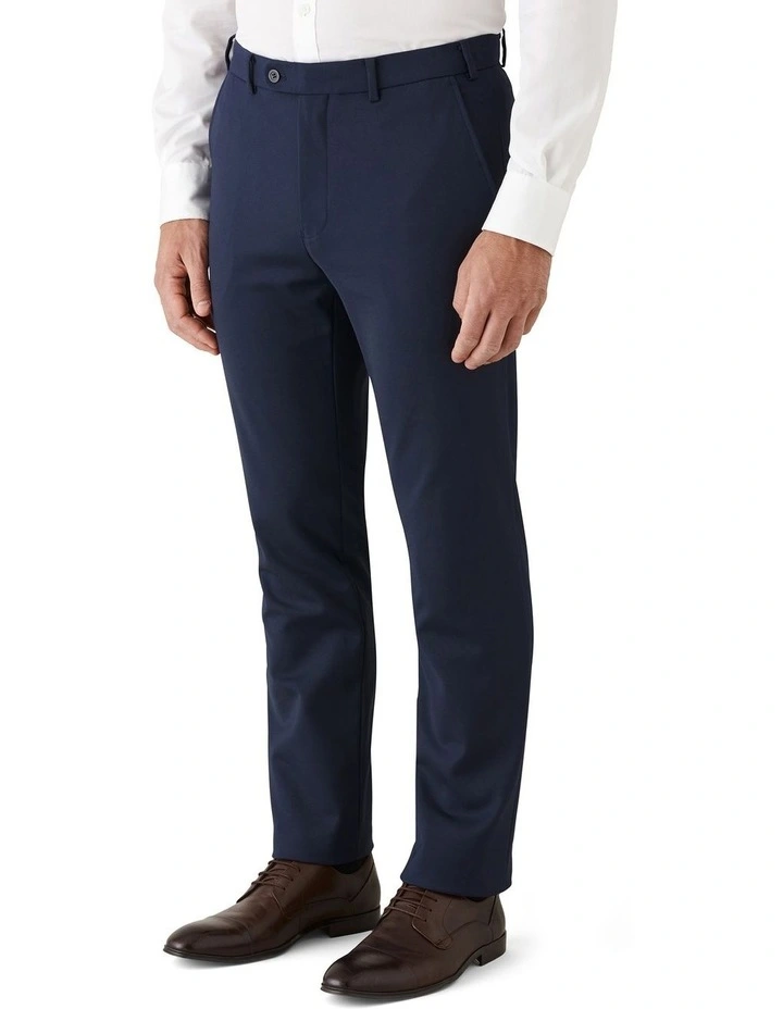 Modern Fit Foden Stretch Trouser Dark Navy image 3