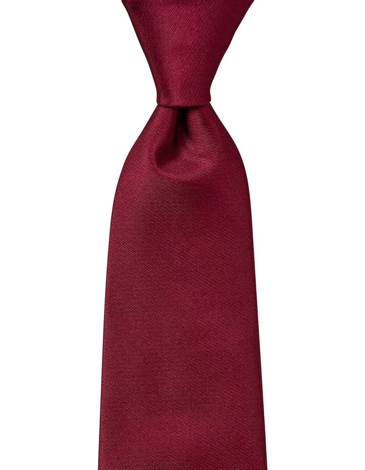 Formal Silk Tie in Bordeaux Burgundy
