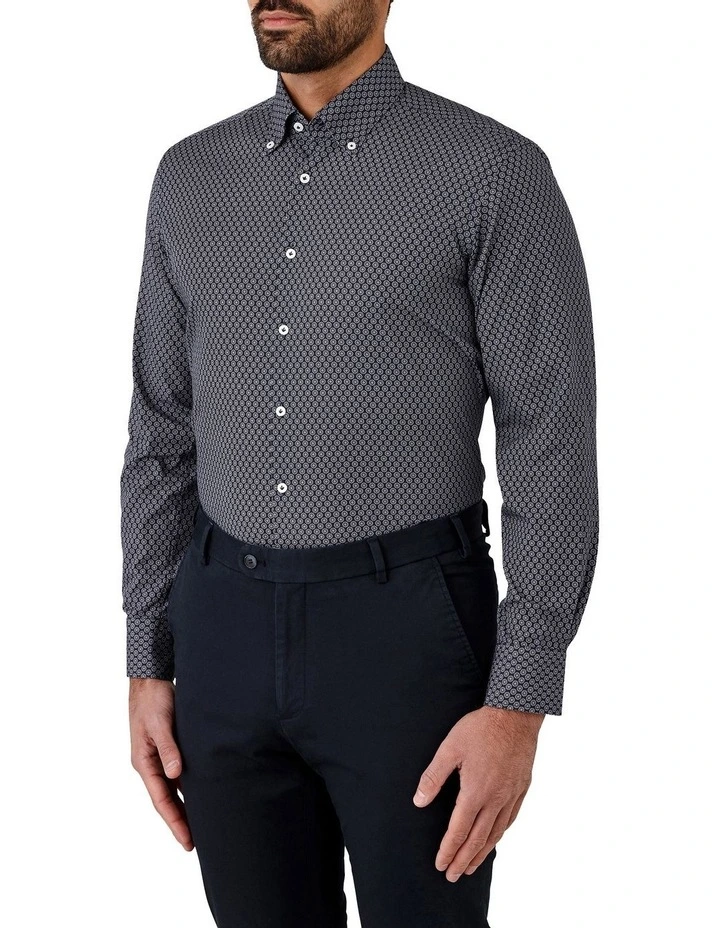 Merricks Modern Fit Shirt in Denim image 3