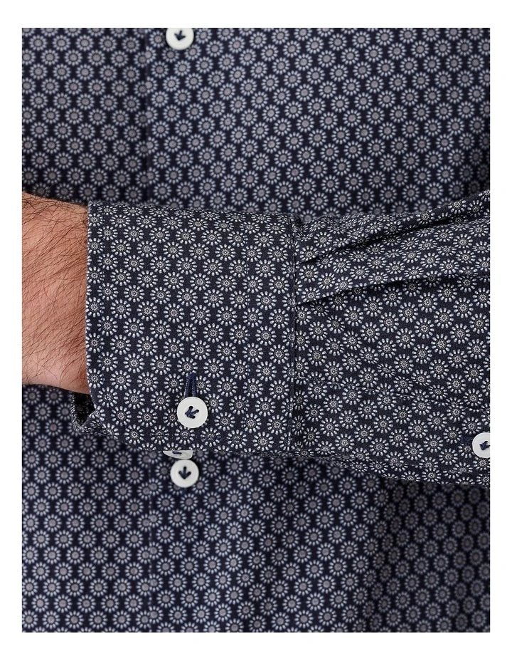 Merricks Modern Fit Shirt in Denim image 4