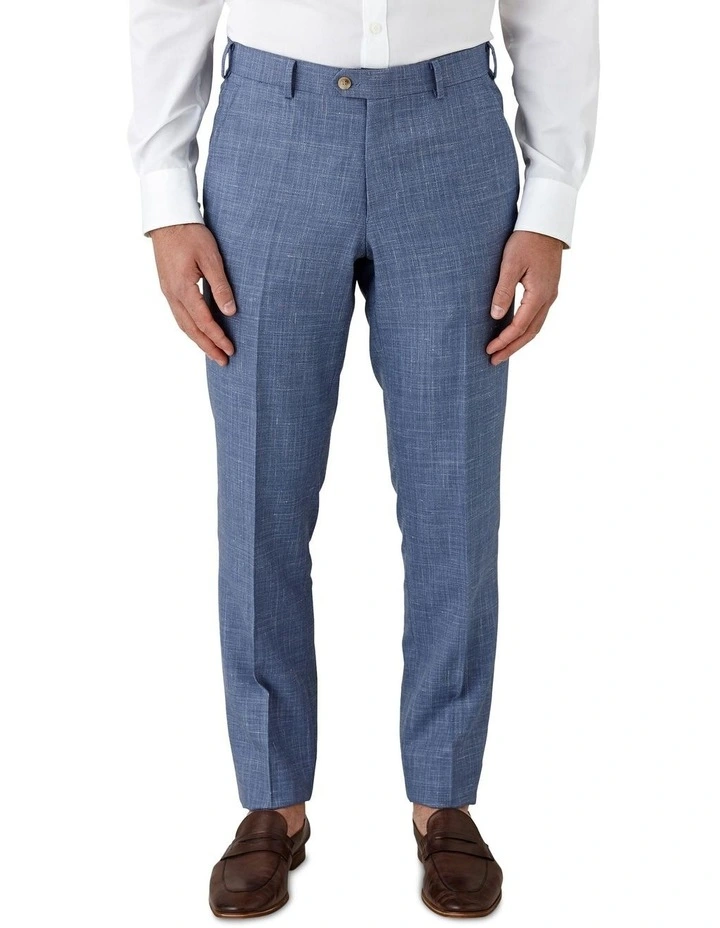 Interceptor Modern Fit Trouser in Light Blue image 1