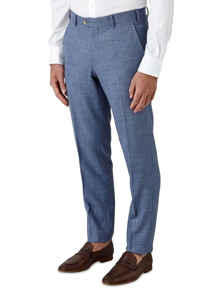 Interceptor Modern Fit Trouser in Light Blue image 3