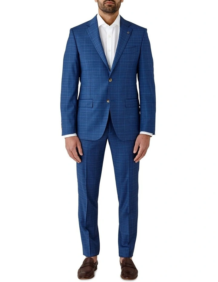 Morse Modern Fit Jacket in Blue image 5