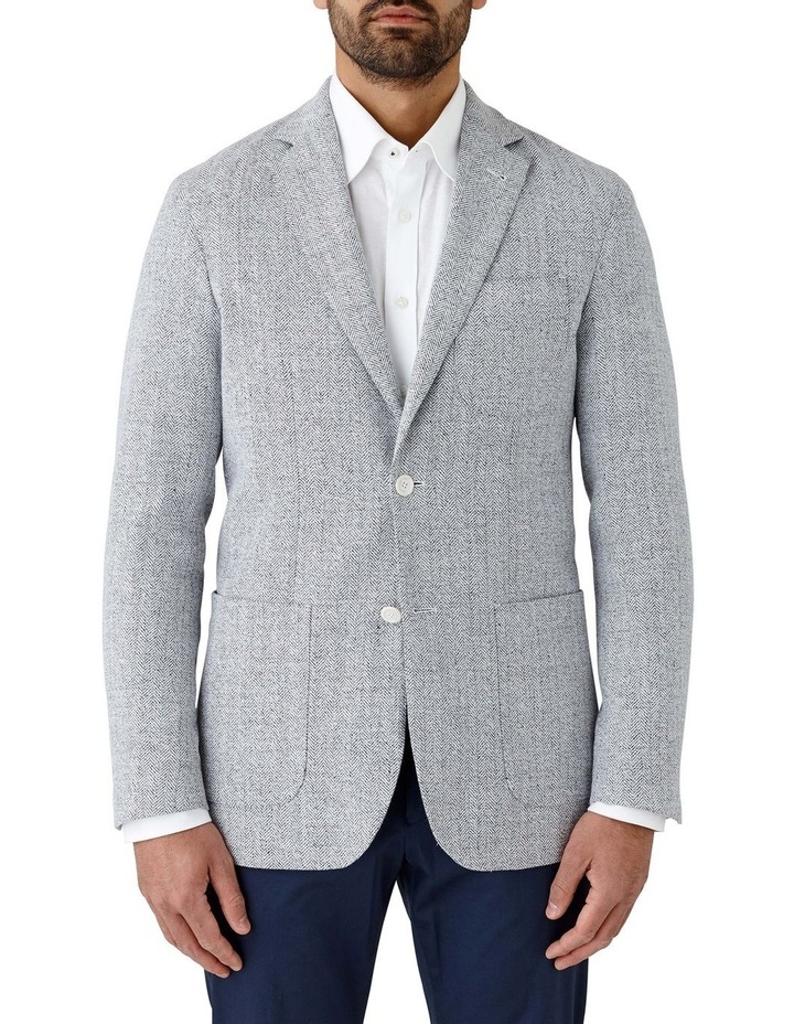 Malvern Modern Fit Sports Jacket in Blue