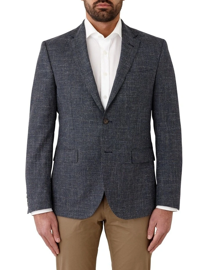 Hawthorn Modern Fit Sports Jacket in Navy image 1